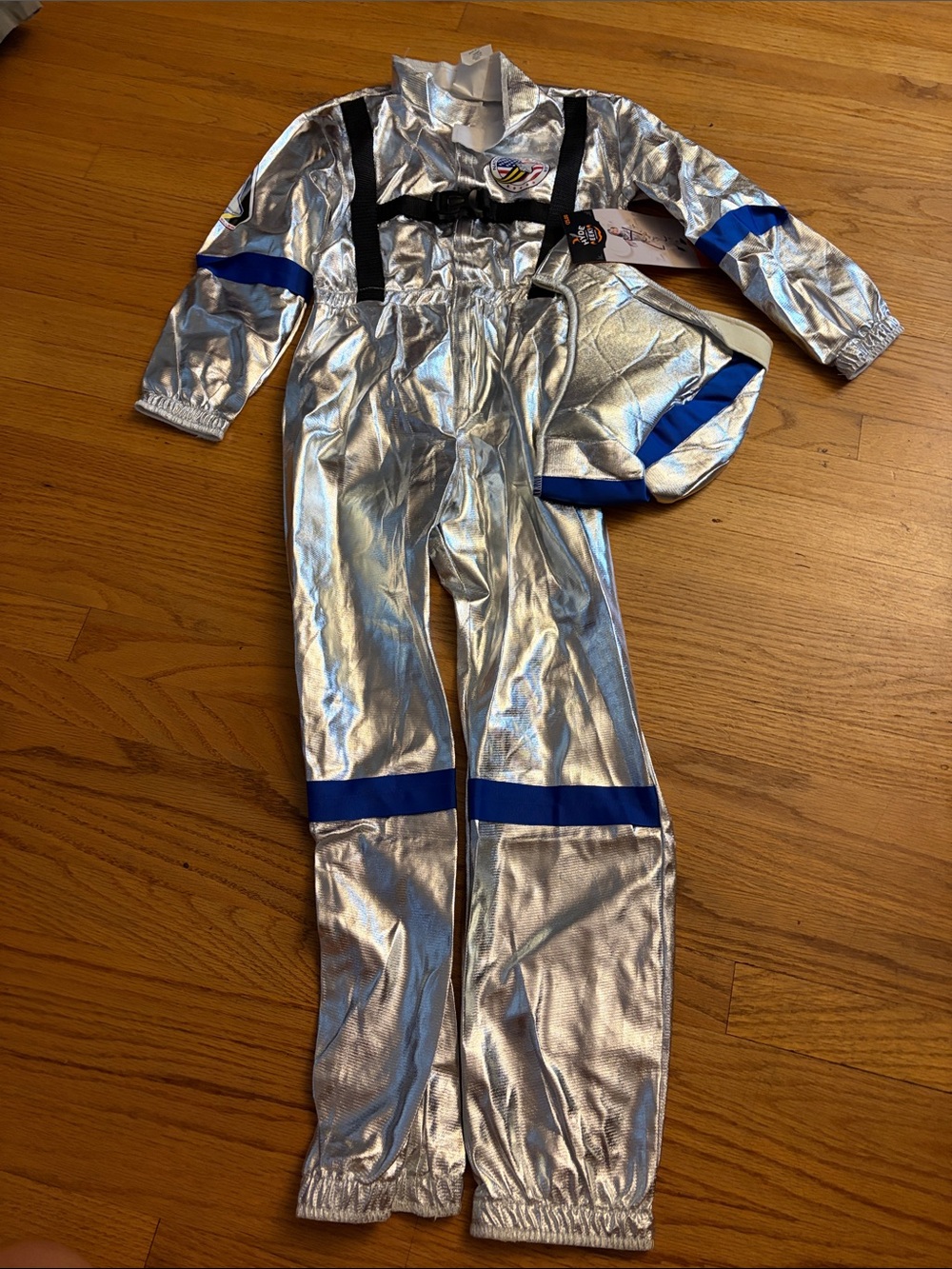 Target Silver and Blue Kids Astronaut Costume